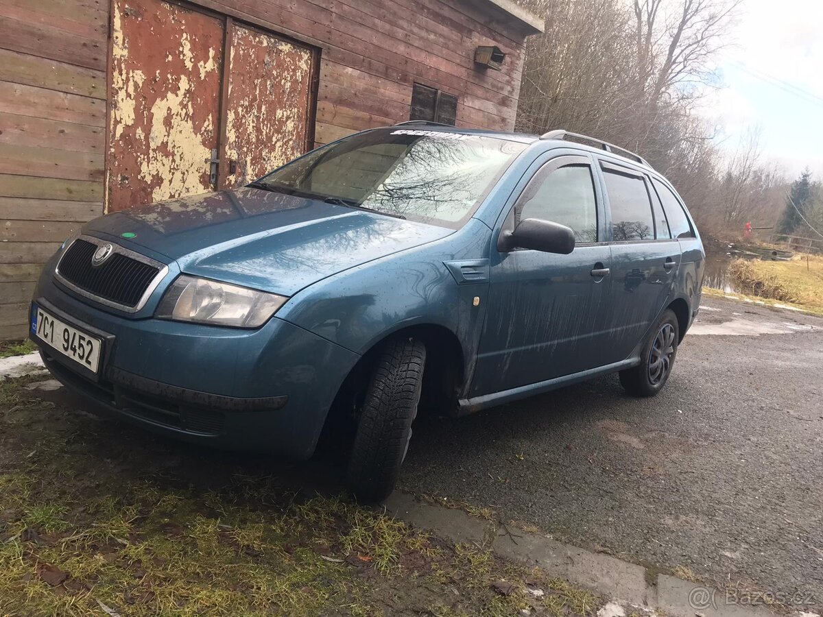 Prodám Škoda Fabia 1,2 htp 47kw