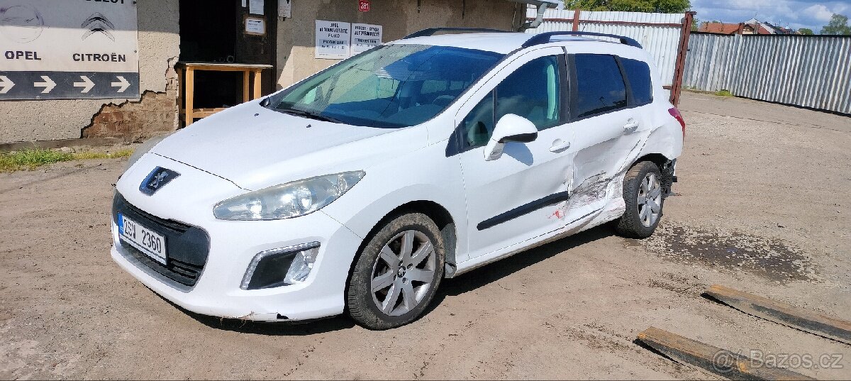 Peugeot 308 kombi, 1.6hdi, 9HP, 68kw, 258.000km