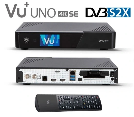 Vu+ UNO 4K SE (2x DVB-S2X FBC)