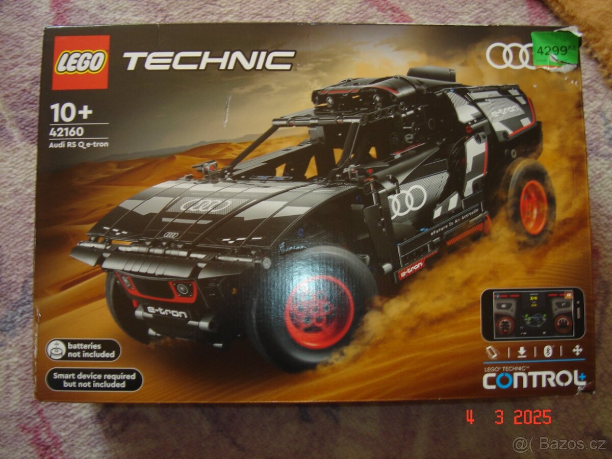 Prodám nové, nerozbalené LEGO® Technic™ 42160 Audi RS Q e-tr