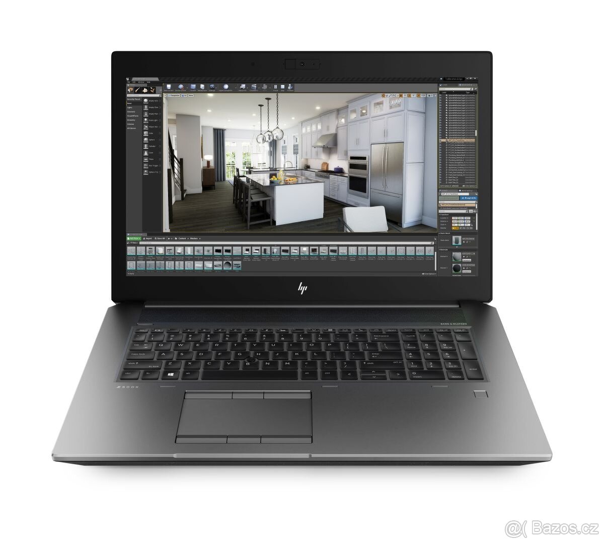 HP Zbook 17 G6 i7-9750H, 32GB, SSD 512GB, Quadro T1000, W11p