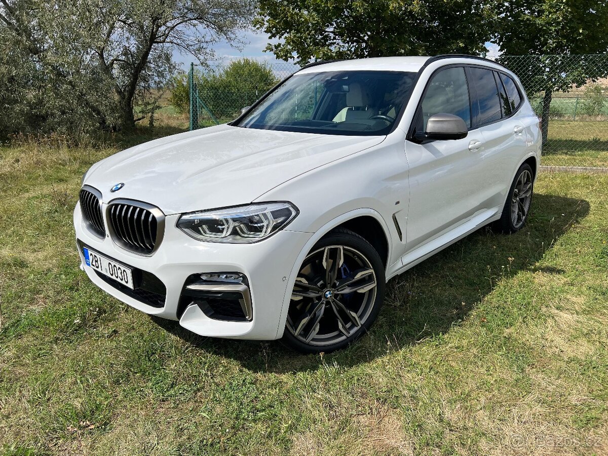 BMW X3 M40i,benzin, 2019, ČR, DPH, Top stav