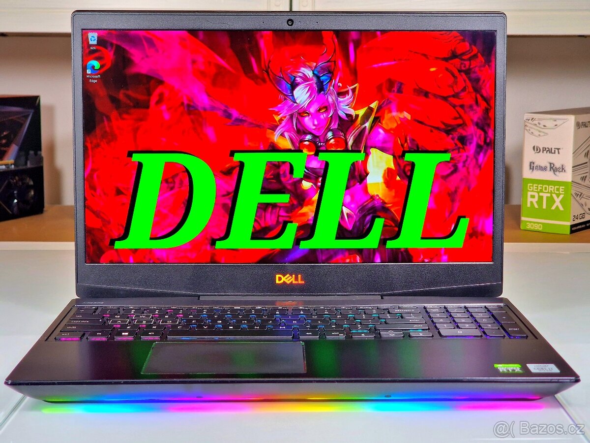 Herní notebook DELL | I7-10750h | RTX 2070 8GB | 16GB RAM