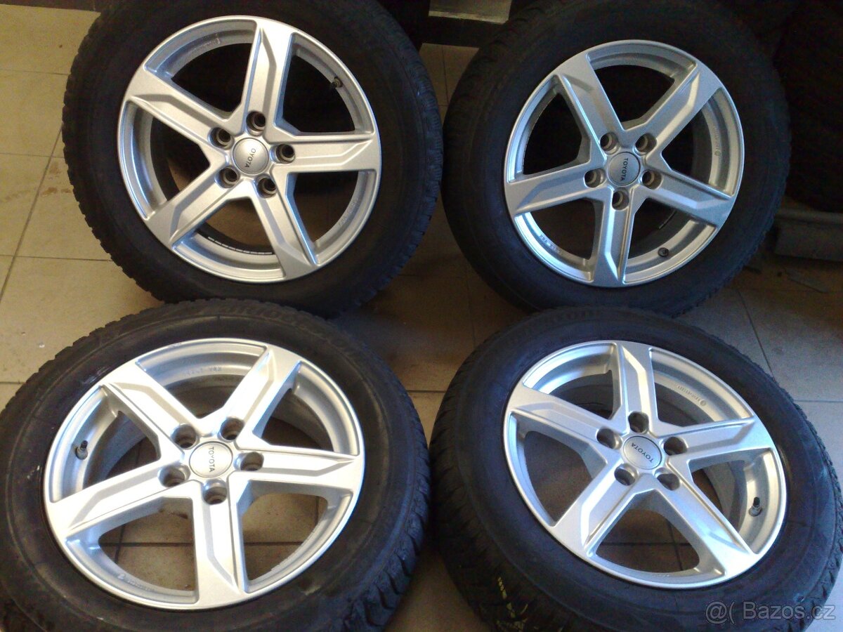 alu kola 5x114,3 r16 toyota zimaky 205/60/16