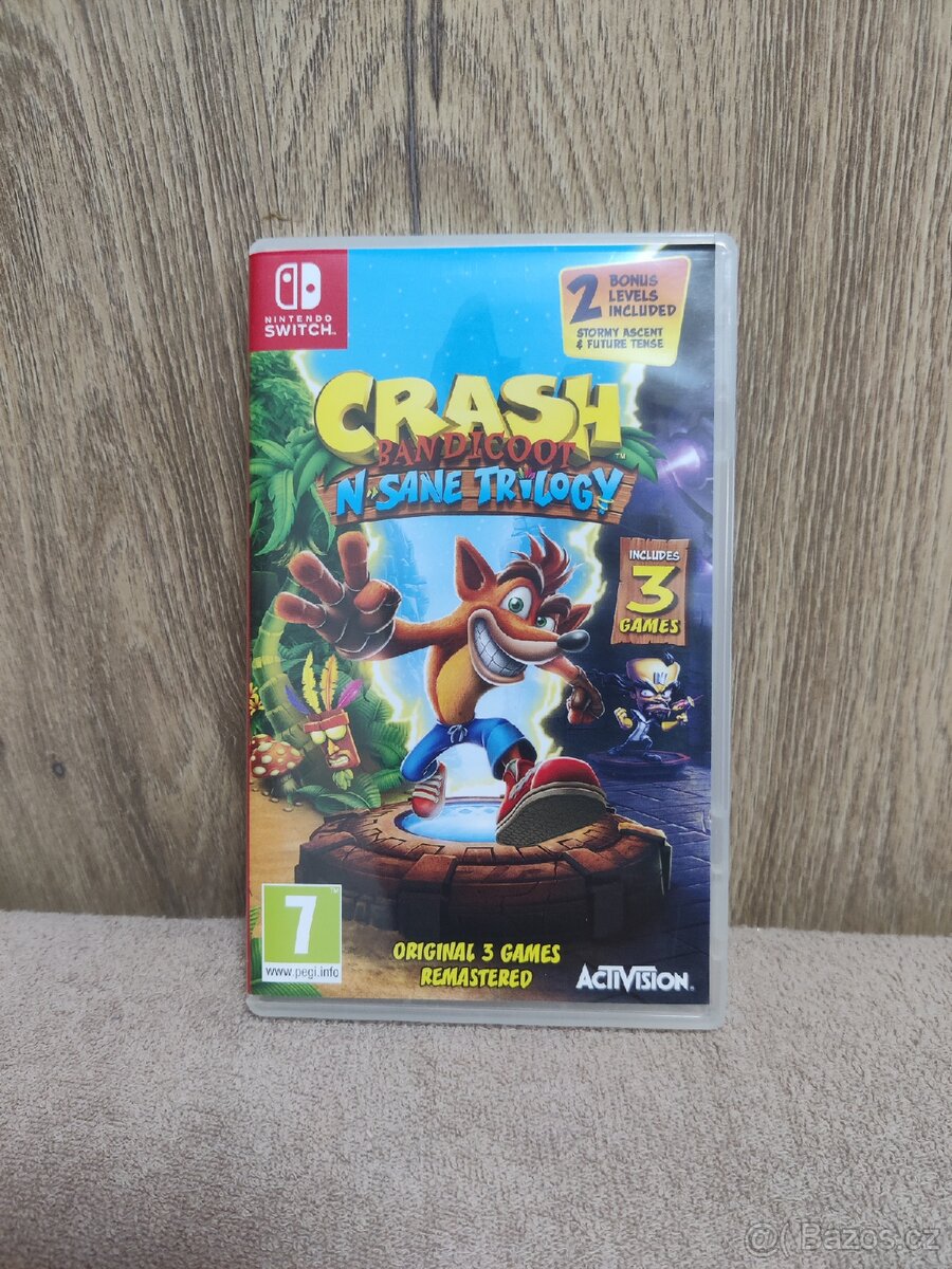 Nintendo Switch Crash Bandicoot N. Sane Trilogy