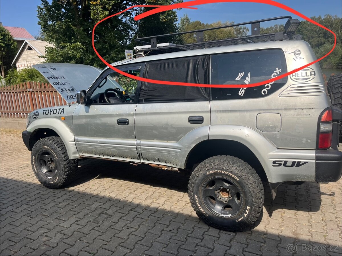 Toyota Land Cruiser 95 střešní koš