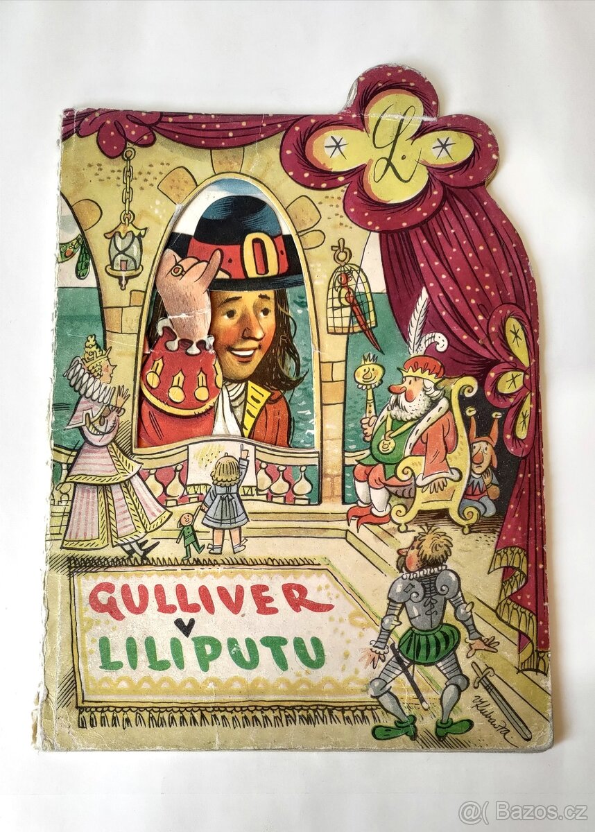 KUBAŠTA  VOJTĚCH  :  " Gulliver v Lilíputu  "   / 1956  /