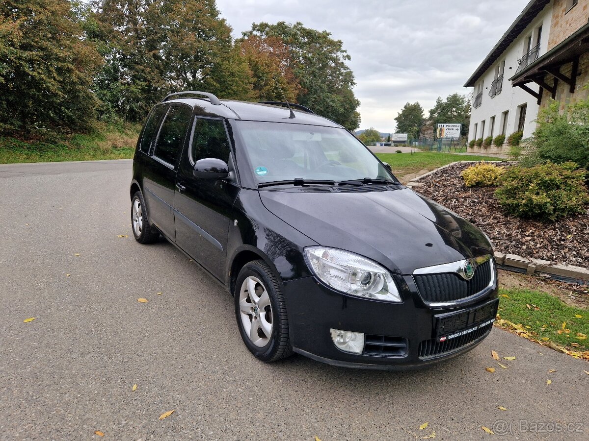 Škoda Roomster  1,6 16 V 77 KW ,digi. klima , vyhř. sed