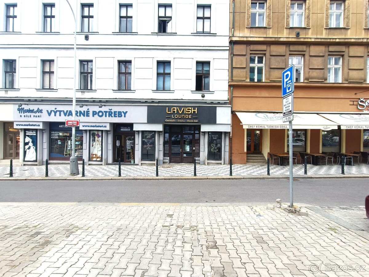 Výjimečná příležitost - zařízený bar_Praha 2_5min od Václava