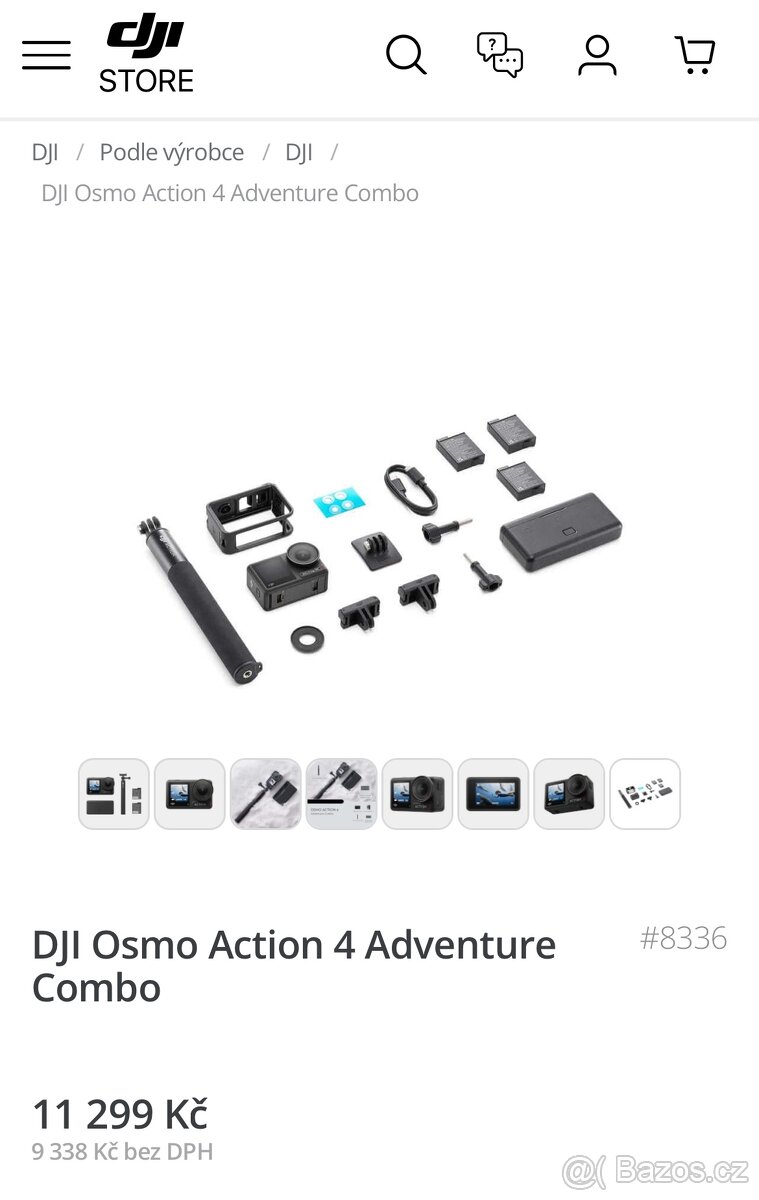 DJI Osmo Action 4 Adventure Combo