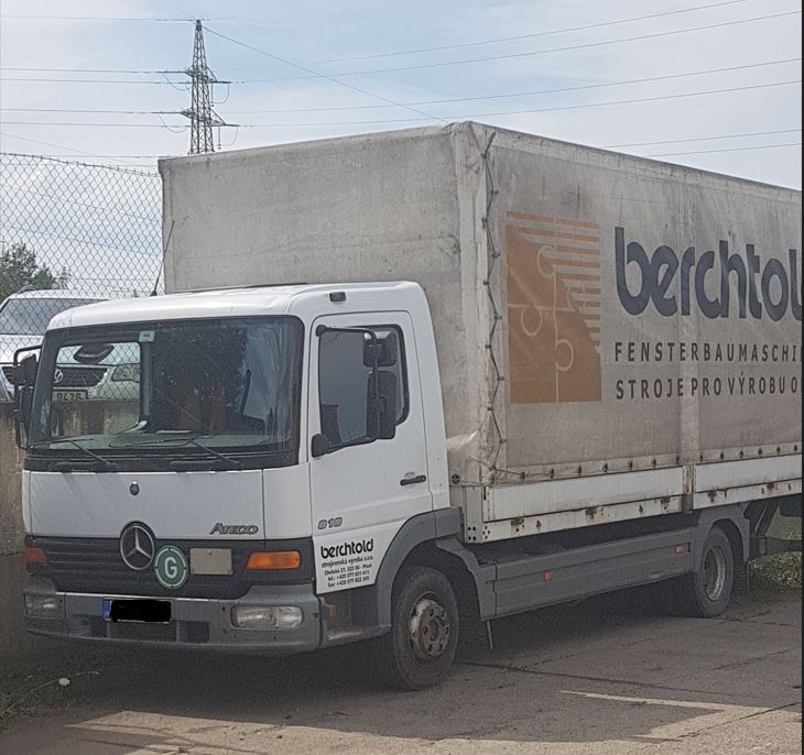 Mercedes Benz Atego 818 - odpočet DPH