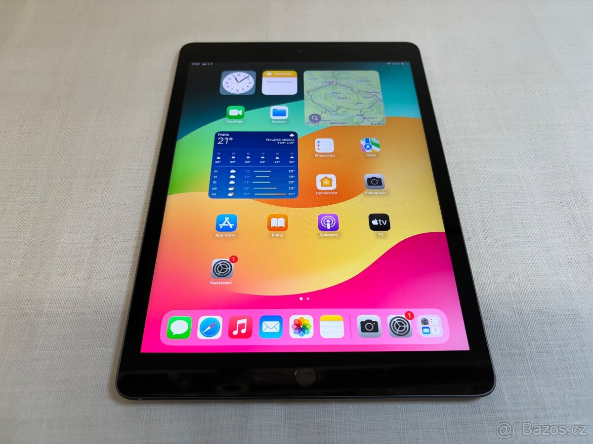 Apple iPad 9 gen. model 2021 64Gb ZÁRUKA 6-24měs SpaceGrey