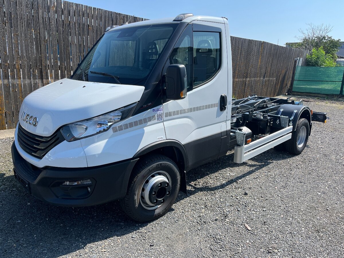 IVECO Daily 70C18 + nosič kontejnerů CTS 3038