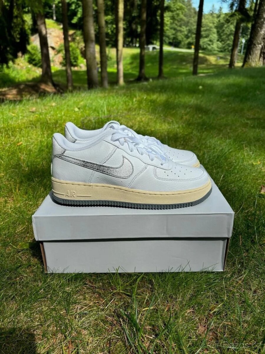 Air force 1 low silver