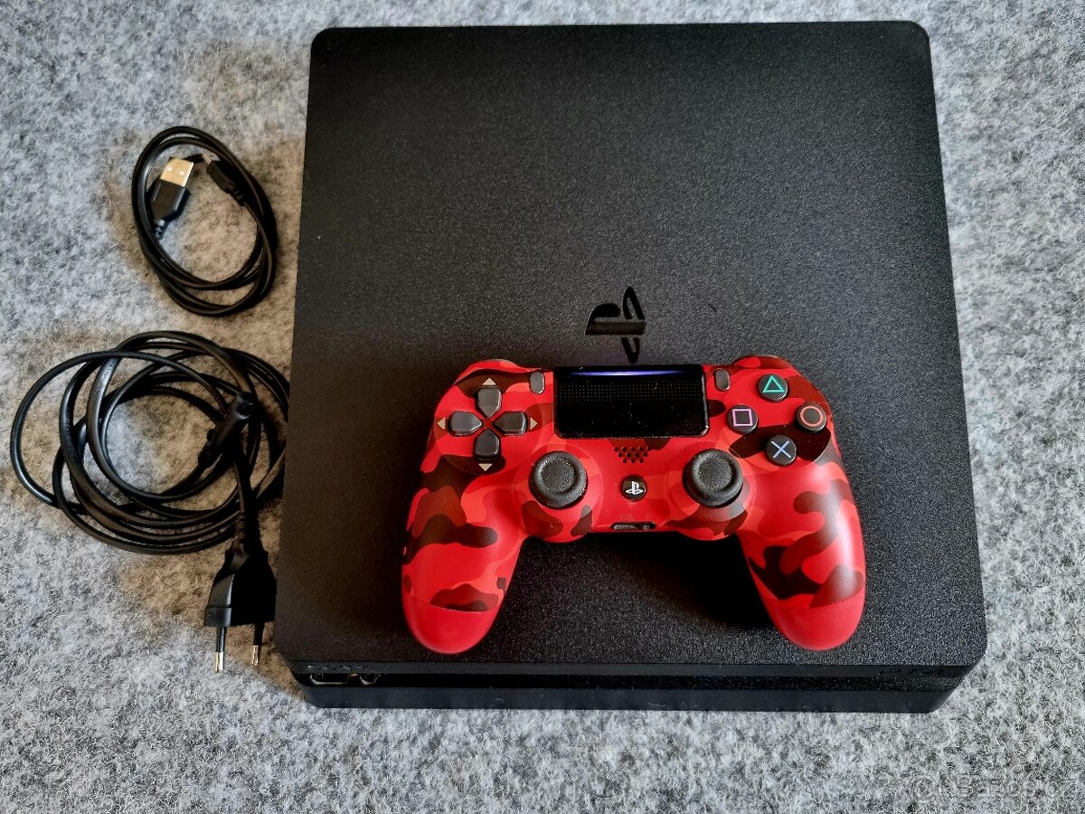 Sony playstation 4 slim 500gb v pěkném stavu