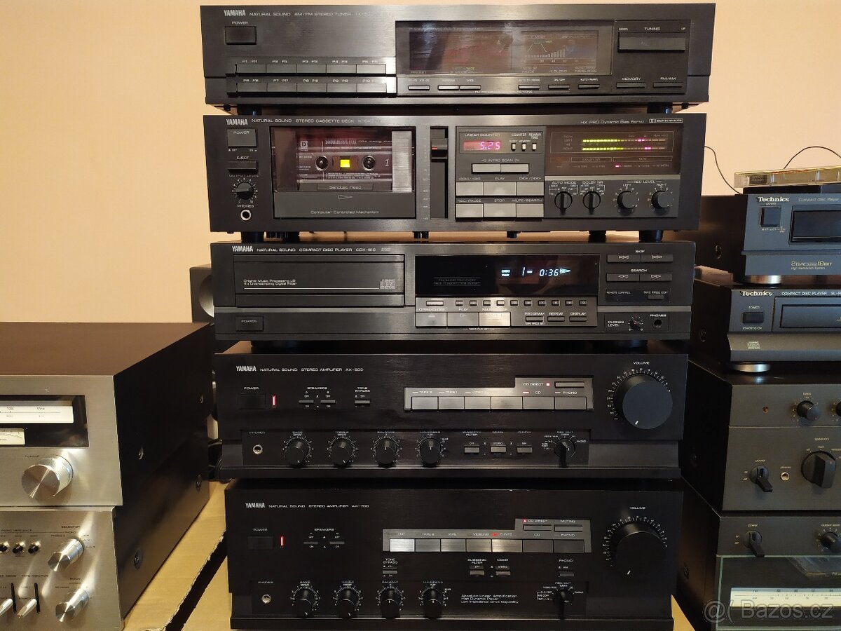 Yamaha AX-500,TX-500,KX-300,K-540,CDX-510