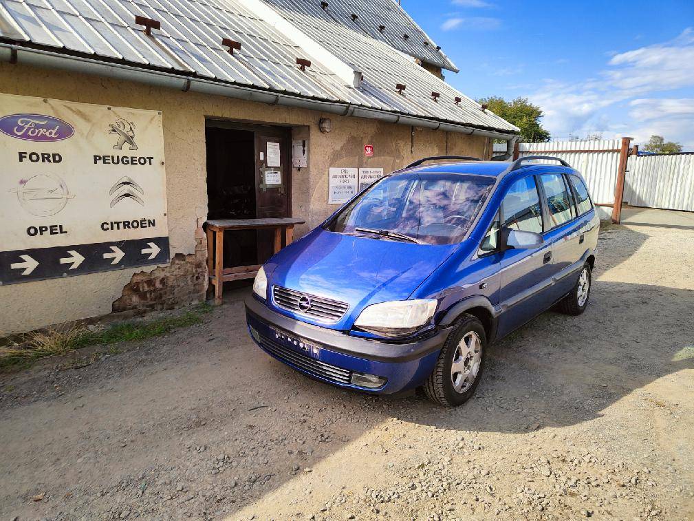 Prodám veškeré náhradní díly Opel Zafira A Z18XE 92kw.