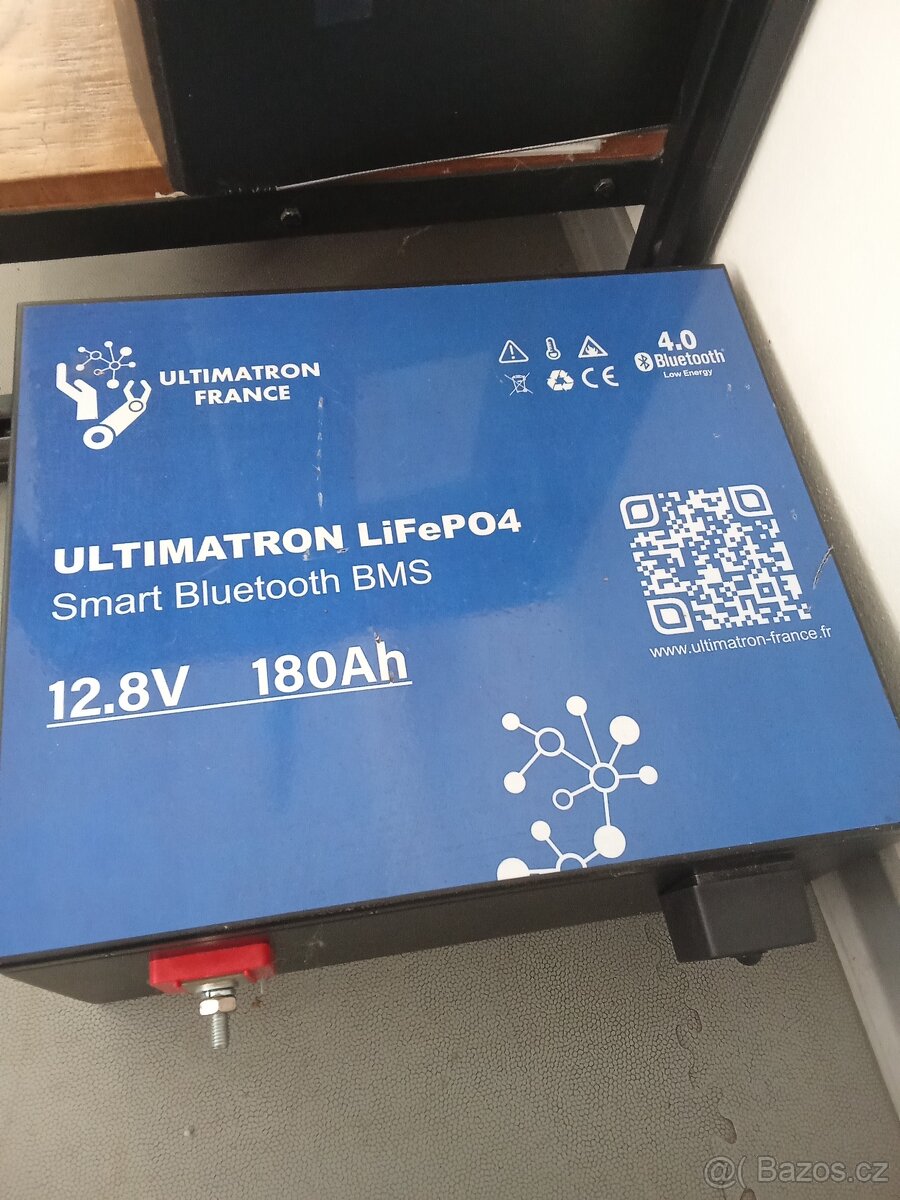 Baterie Ultimatron Smart Blueetoth BMS 12,8V 180Ah