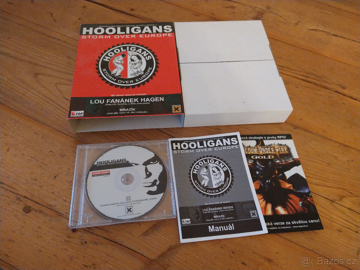 PC - Hooligans Storm Over Europe CZ (2002, Big Box)