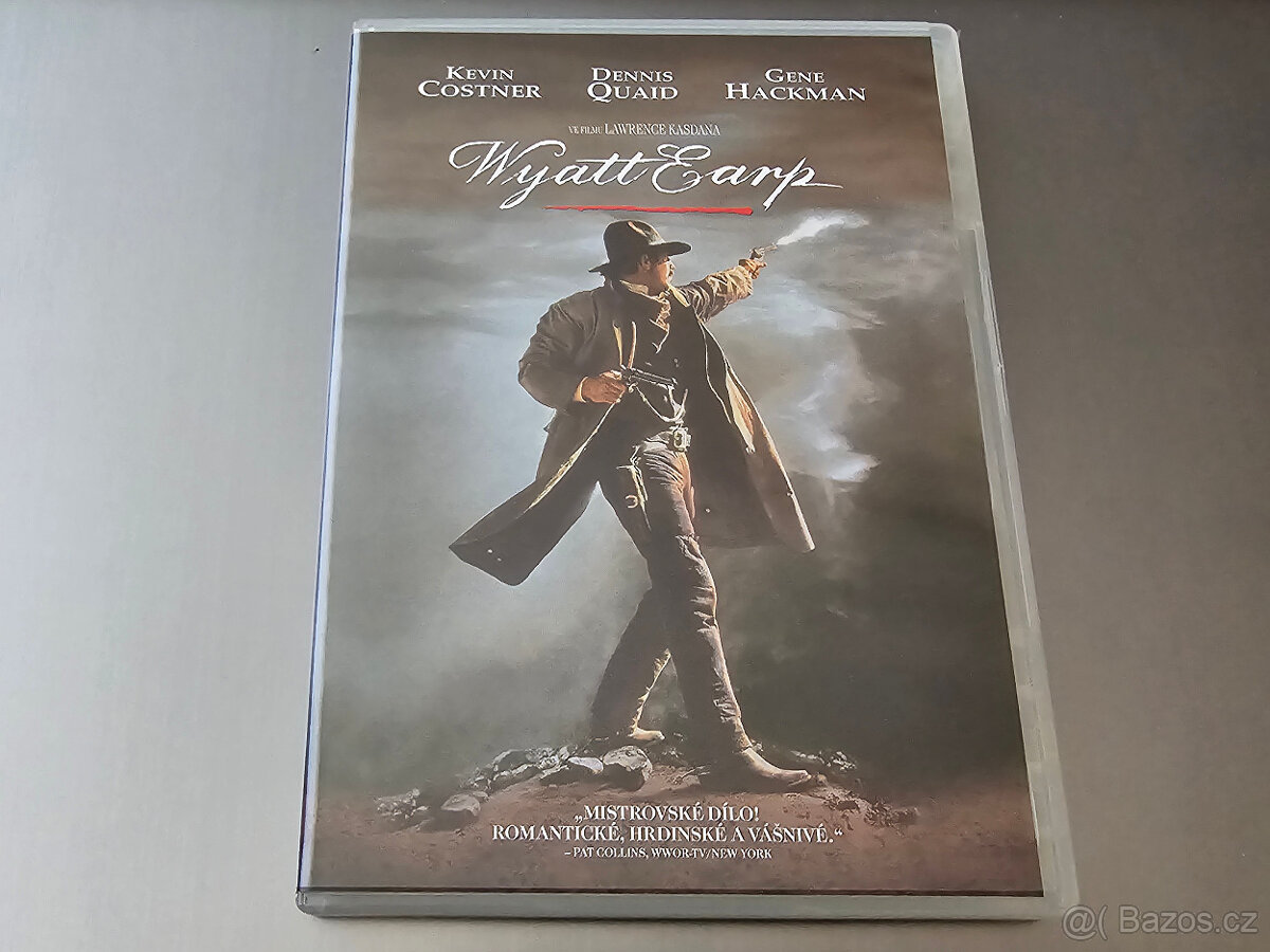 WYATT EARP (2 DVD, CZ dabing) Kevin Costner, Gene Hackman
