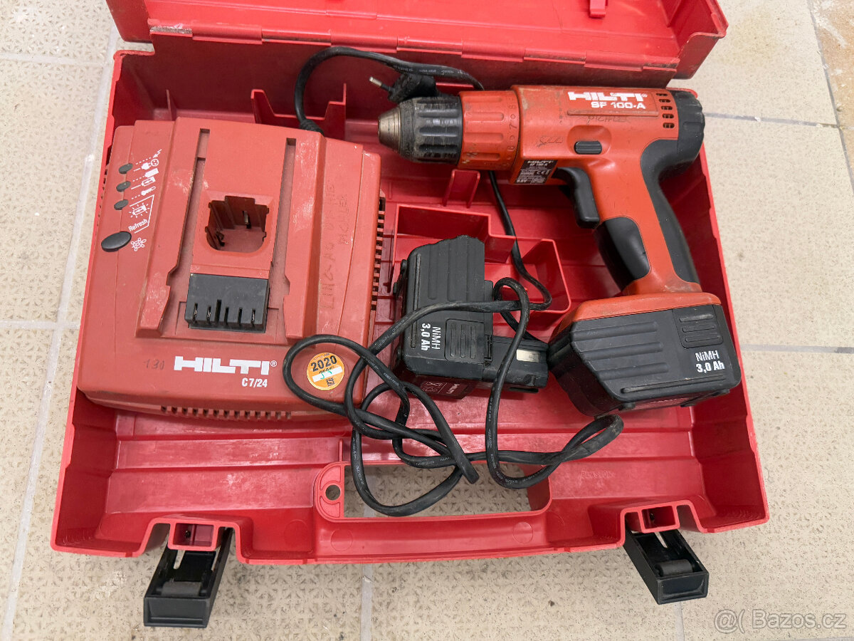 Akumulátorová vrtačka Hilti SF100-A SH 100-A 9,6V