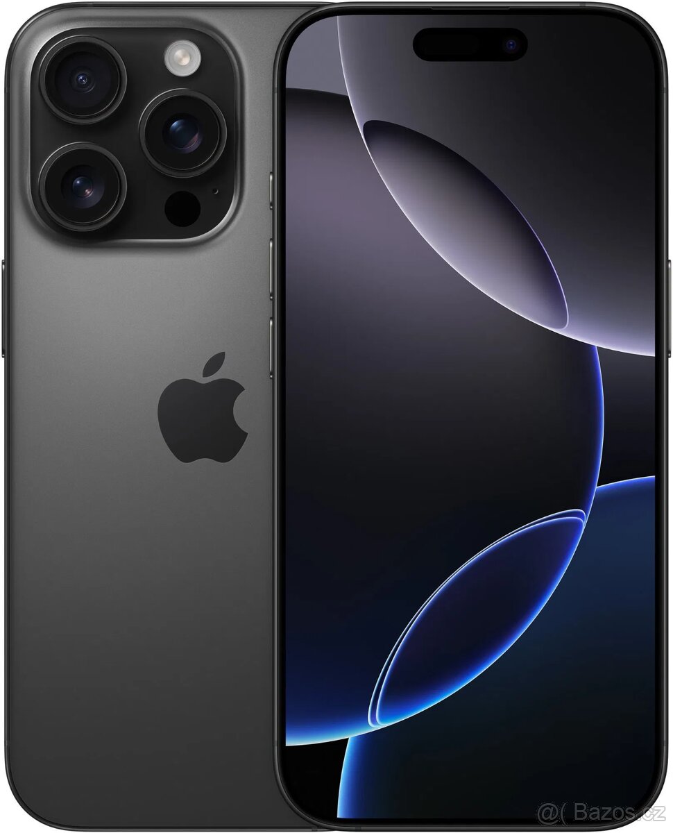 iPhone 16 Pro Max 512GB černý titan