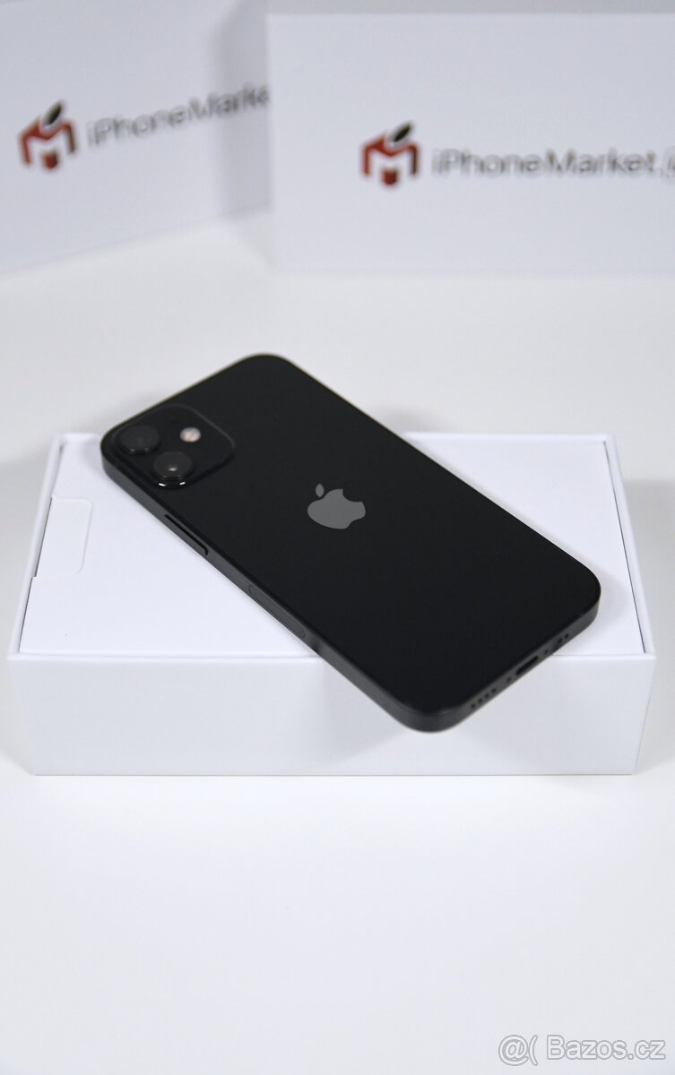 Apple iPhone 12 mini, 128GB, Black - záruka 12 měsíců