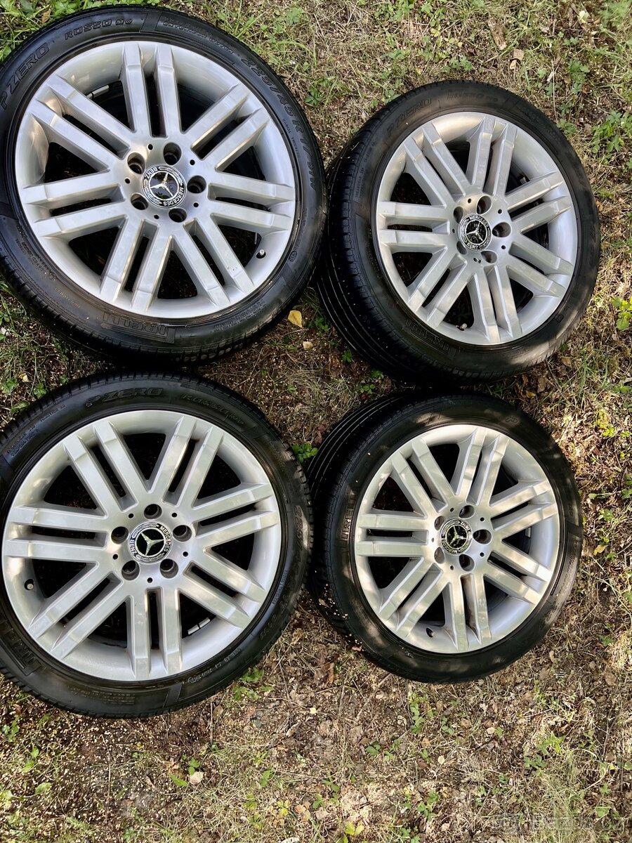 Letni sada  alu Mercedes BBS R17 225/45 ET47 5x112