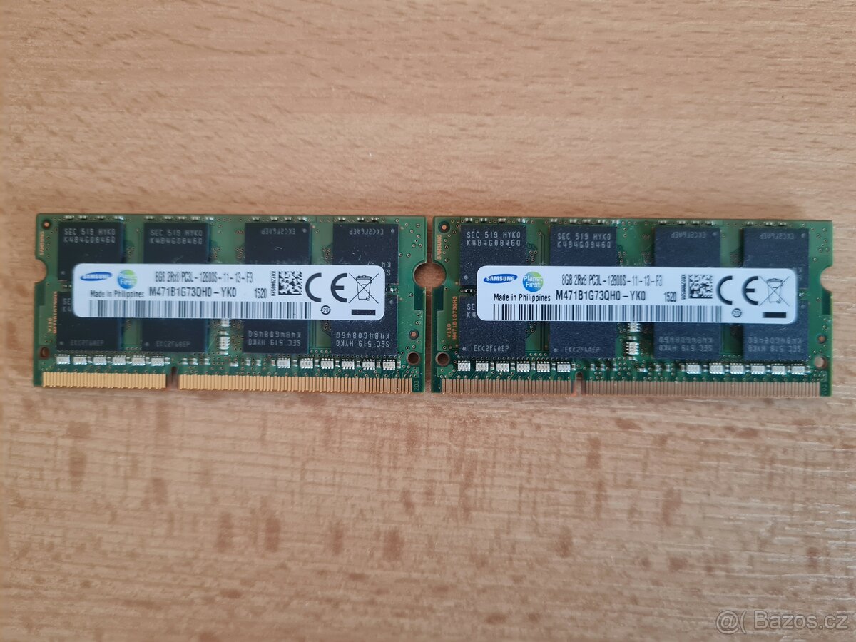 DDR3L 8GB RAM do notebooku