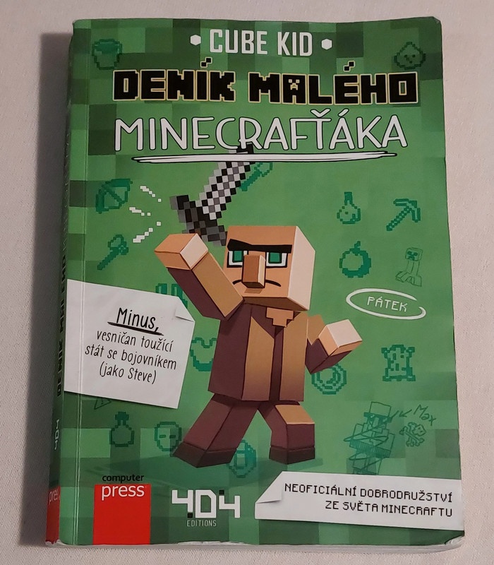 Deník malého Minecrafťáka 1 - Cube Kid