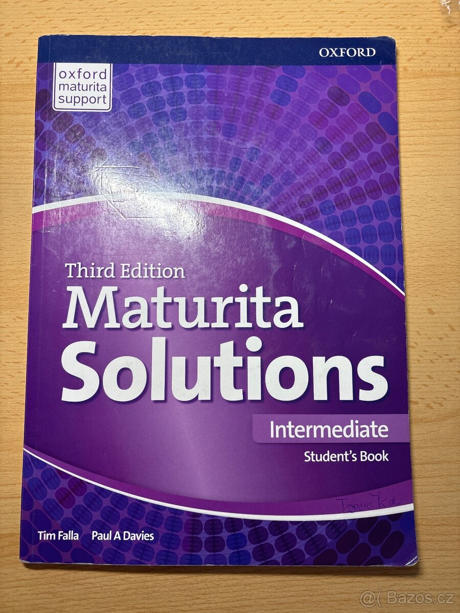 Maturita Solutions Third Edition Intermediate Student’s Book
