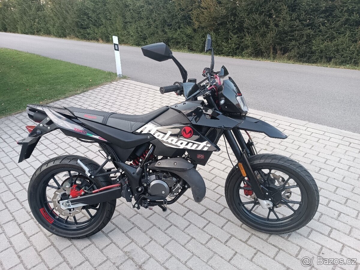 Malaguti SM 50,enduro 2takt,motor Minarelli am6, mohu dovézt