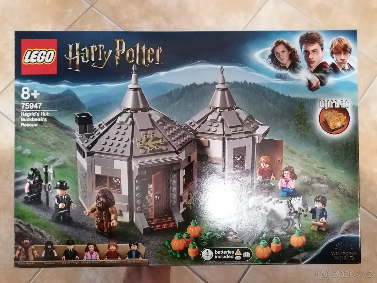 LEGO 75947 Harry Potter Hagridova bouda Záchrana Klofana