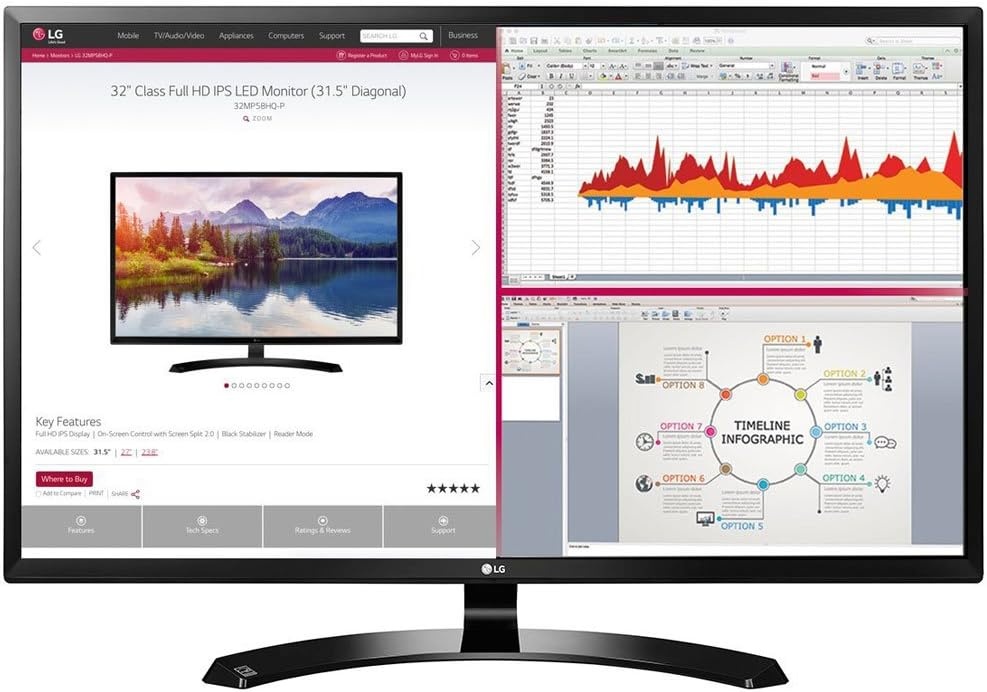 LG Full HD monitor