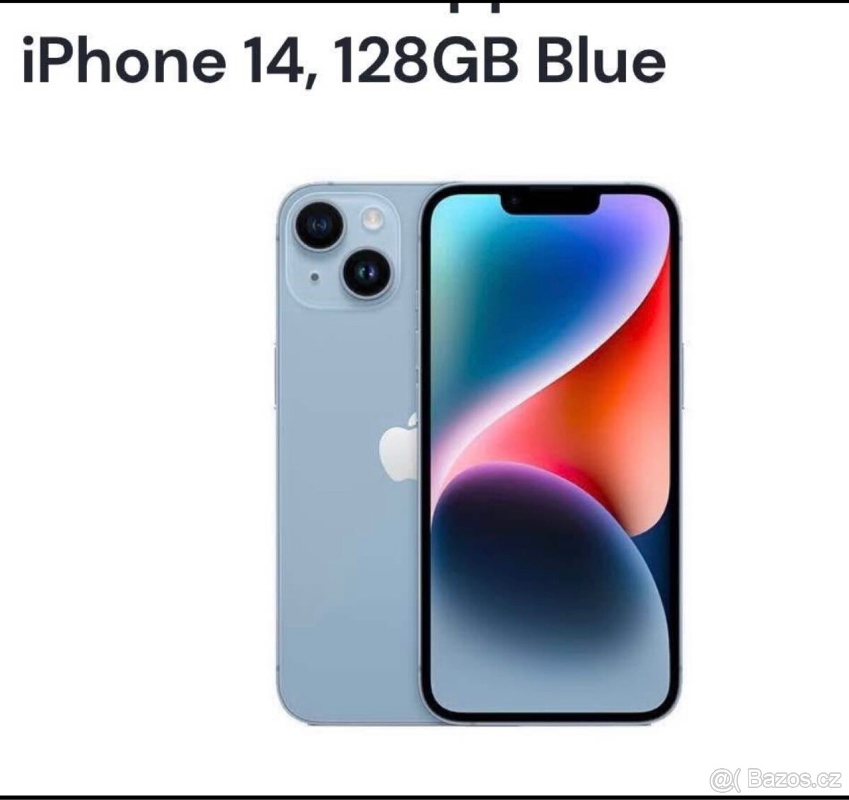 iPhone 14, 128 GB, modrý