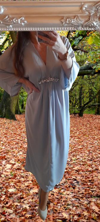 Shein společenské dlouhé šaty Abaya