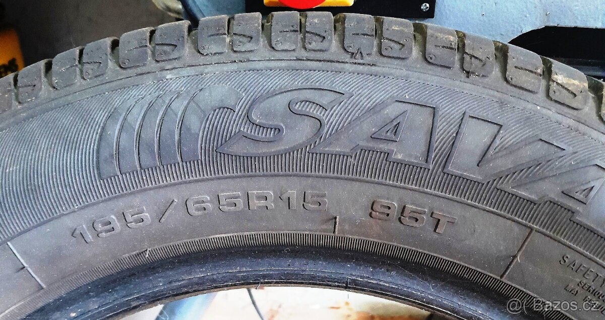 Pěkné letní pneu Sava 195/65 R15 4ks