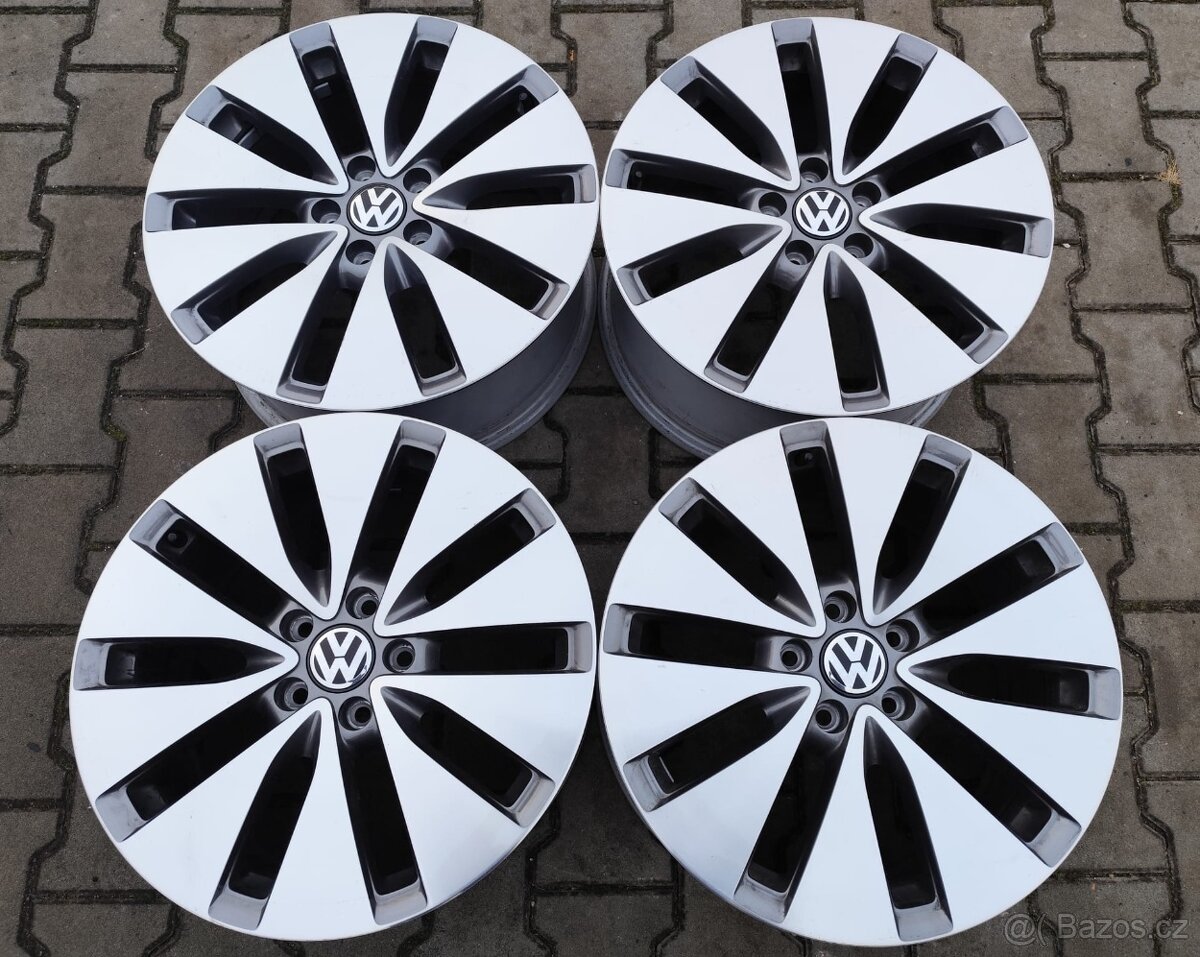 Originál alu VW Golf 5,6,7,8, Škoda Octavia 2,3,RS 5x112 R18