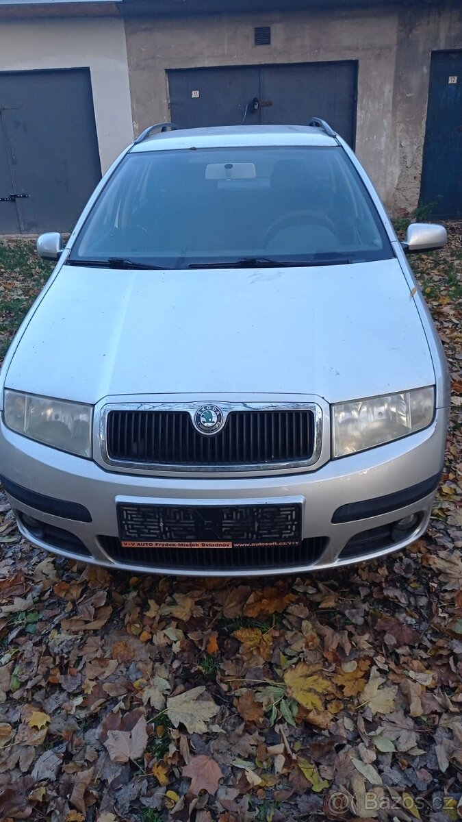 ŠKODA FABIA I COMBI 1,4 BENZIN 55 kW