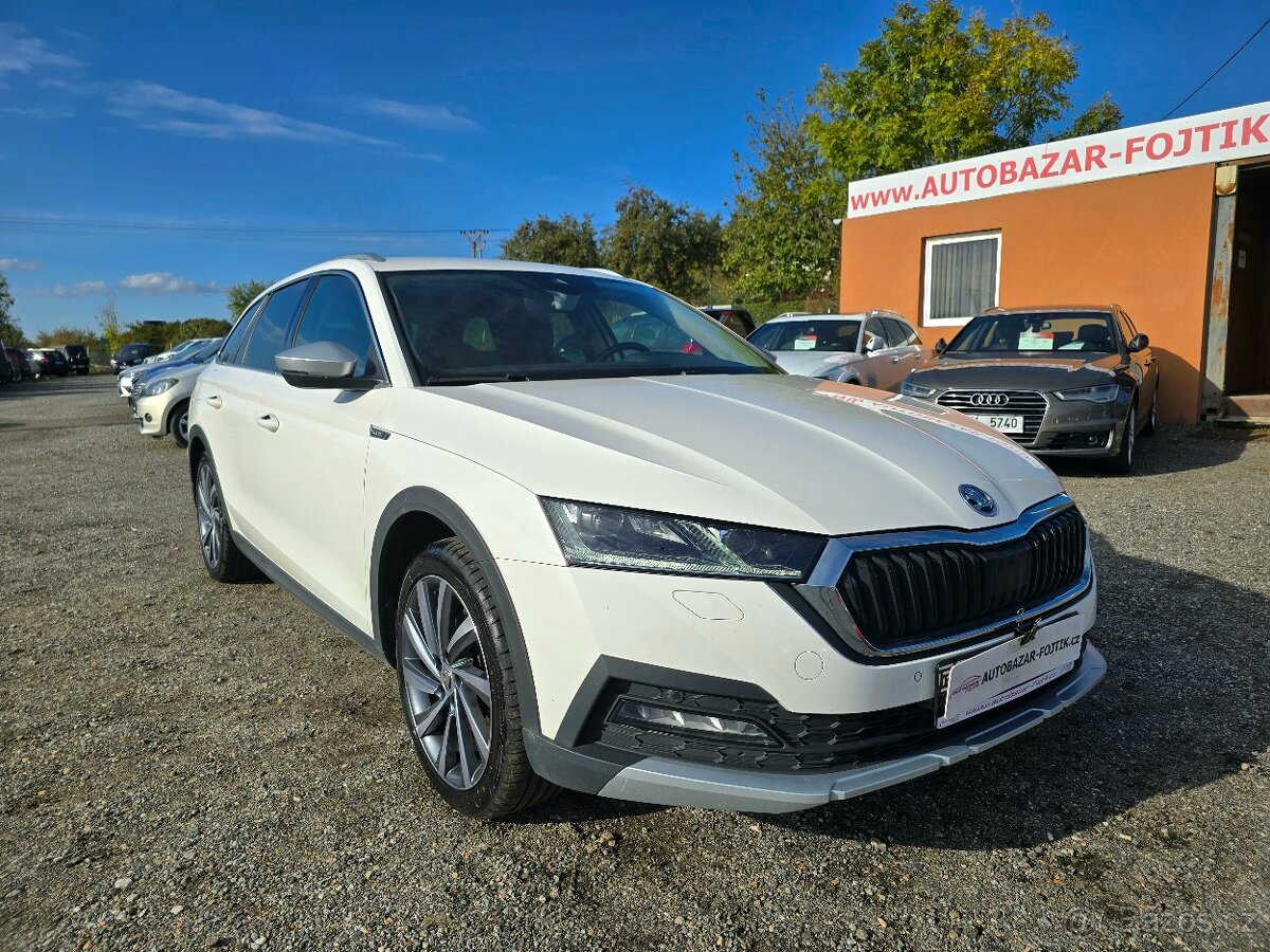 Škoda Octavia 2,0 TDi 147KW Scout 4x4, 2 sady kol