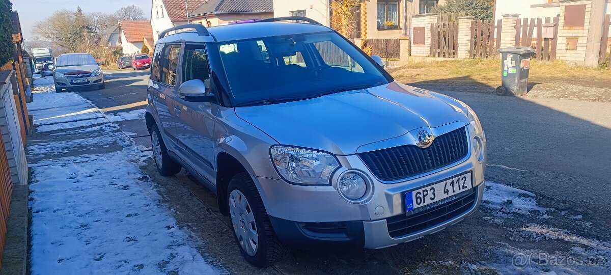 Škoda Yeti 1,4TSi / 90kW r.v. 2011 najeto 60.000km