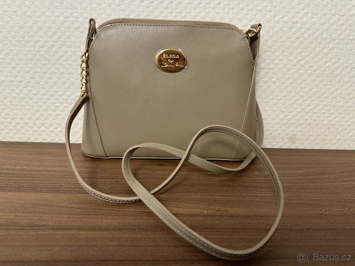 NOVÁ Elega crossbody kabelka kožená