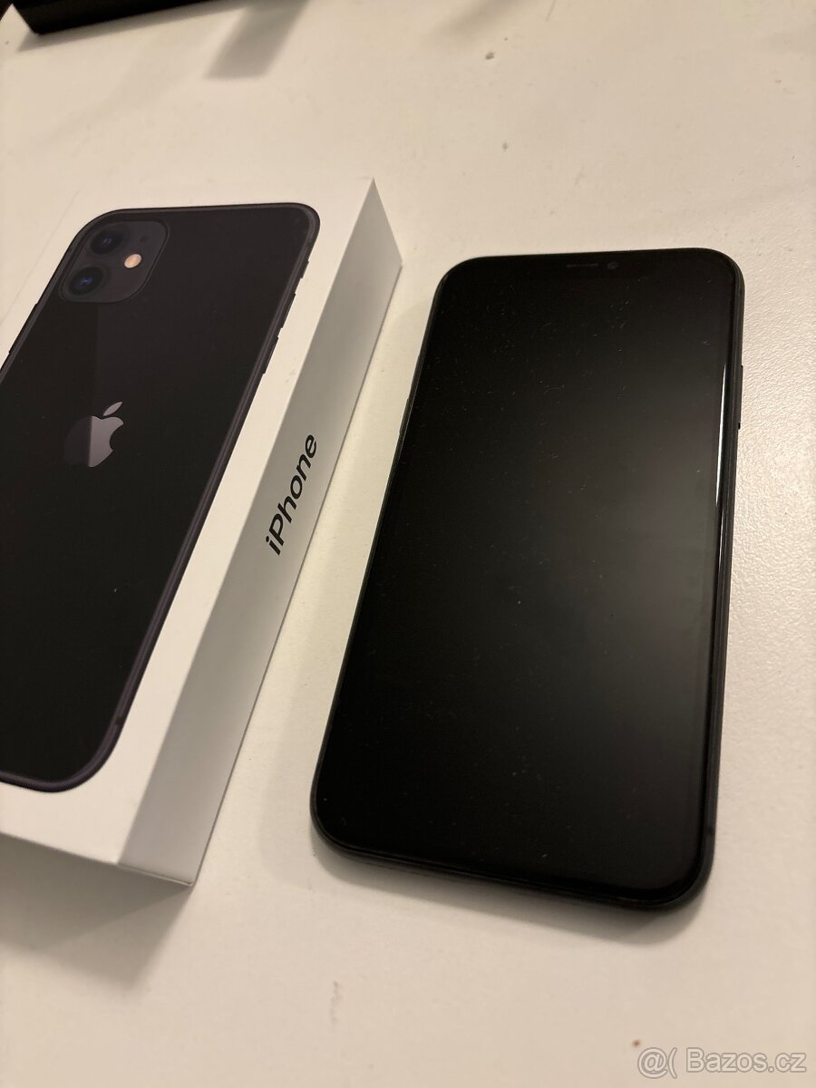 iPhone11. Black, 64GB. koupen 11/22