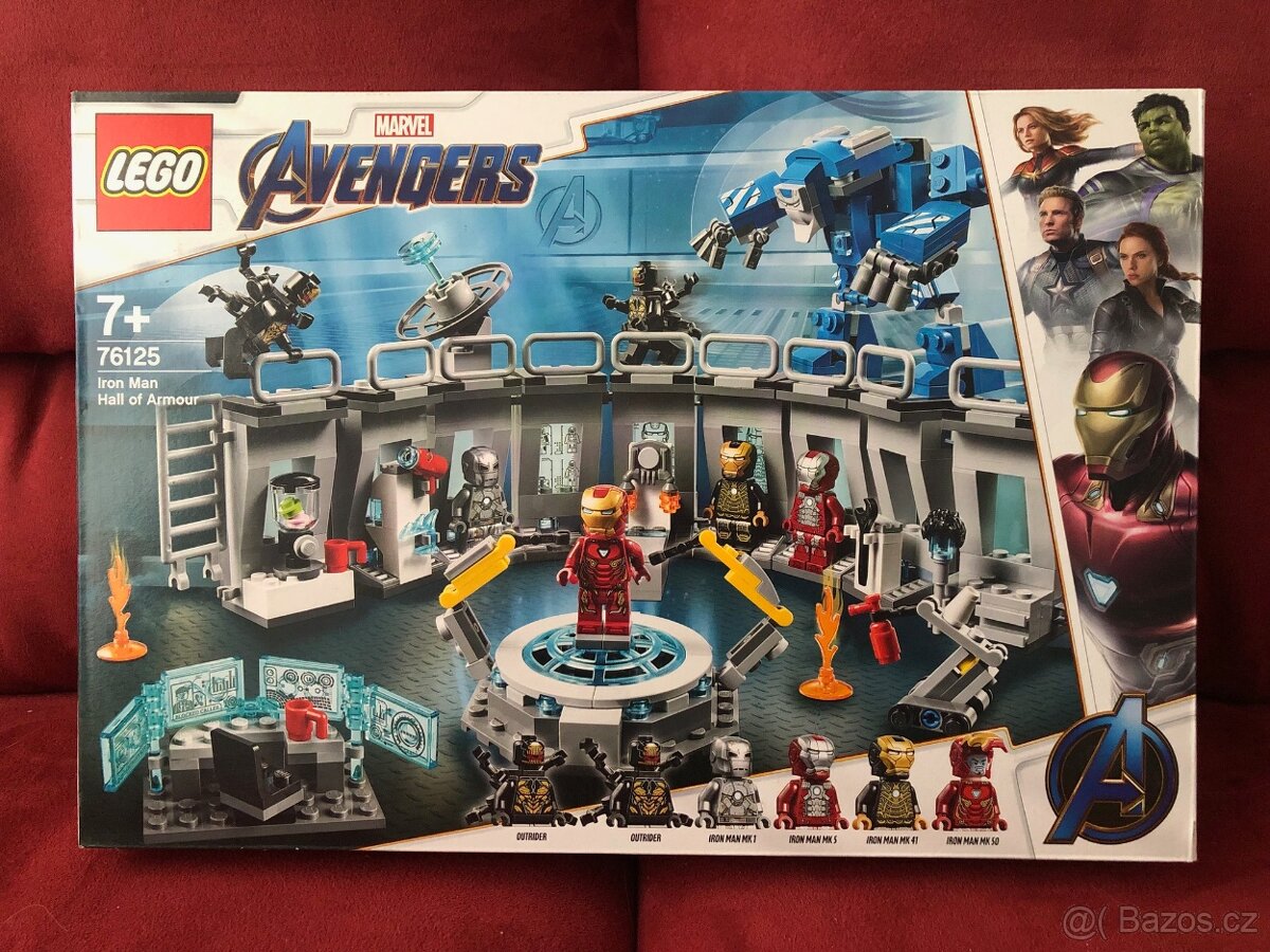 LEGO Marvel 76125 Iron Man a jeho obleky