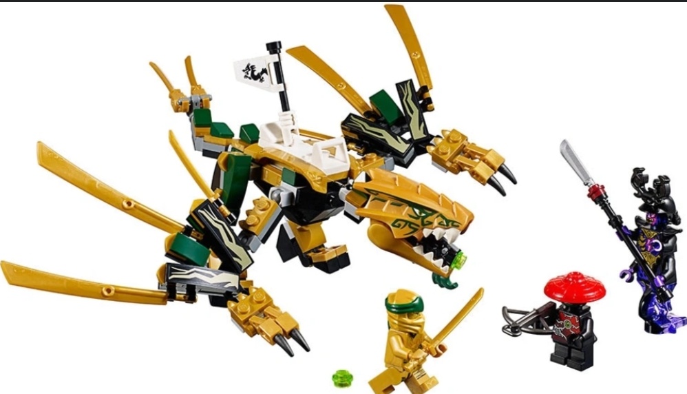 Lego ninjago 70666 rozbalené Nehrané