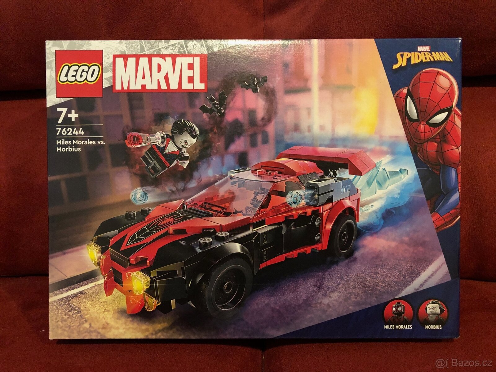 LEGO 76244 Miles Morales vs. Morbius - Bez figurek