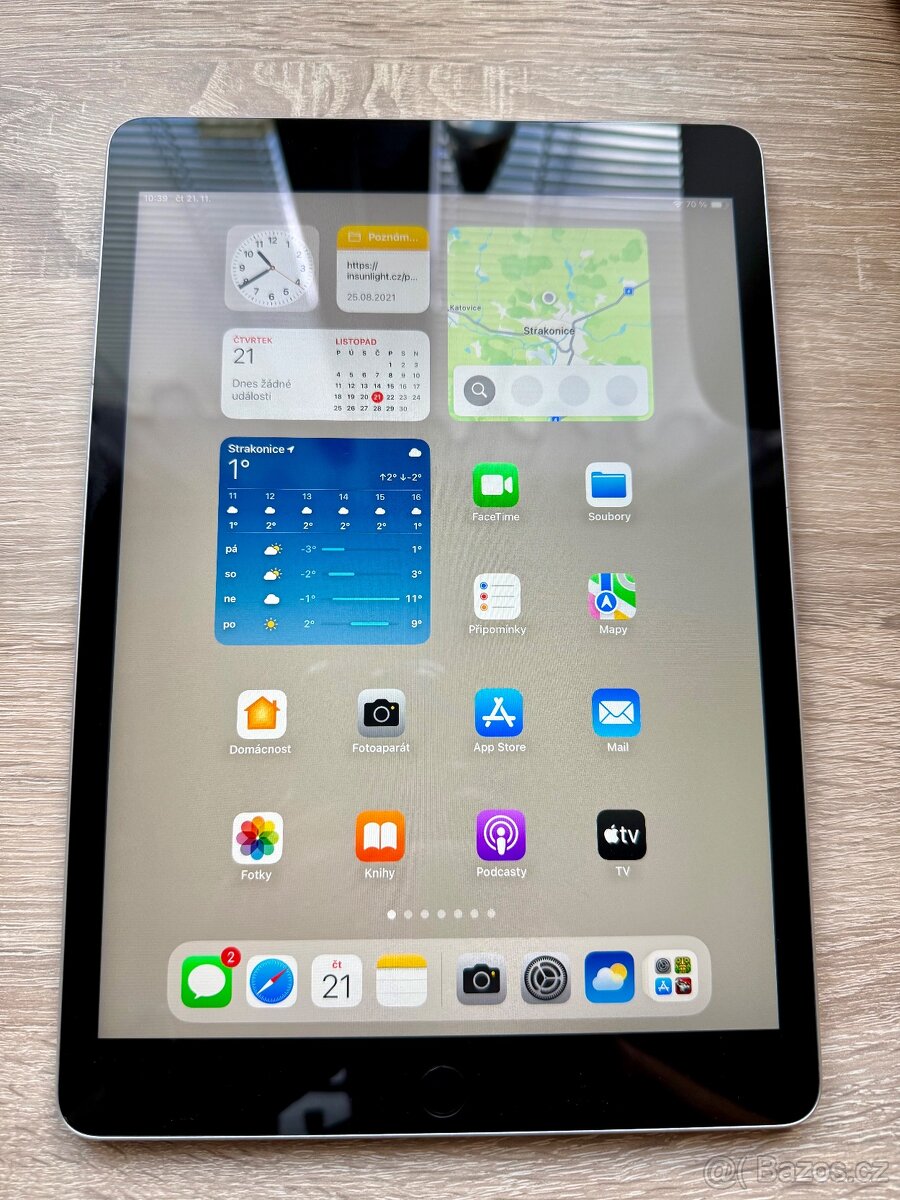 Apple iPad 9. generace 10.2 64GB Wi-Fi vesmírně šedý/záruka.