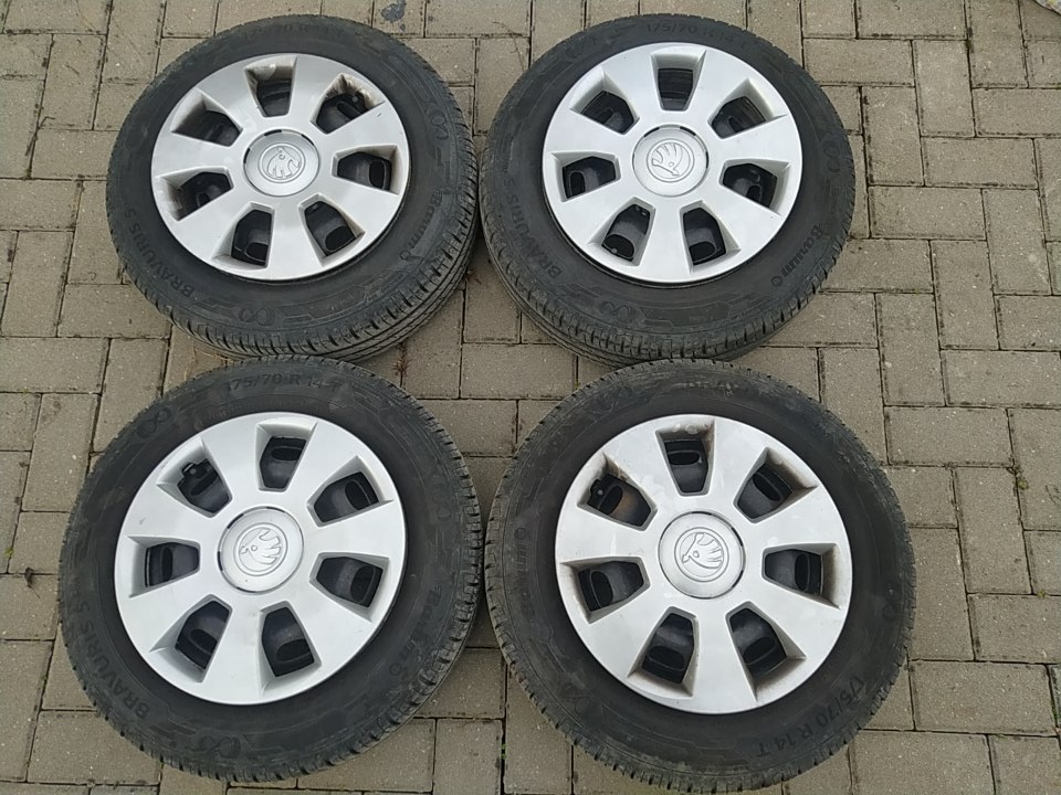 Letní kola Škoda Fabia 175/70 R14