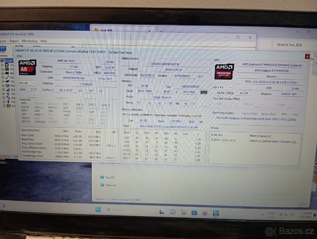 Lenovo IdeaPad 145 ast