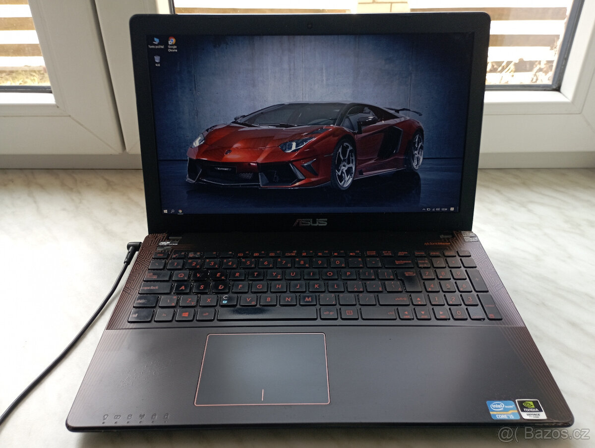 ASUS F550V-Herní ntb-core i5-1000g disk-Full HD-ddr4